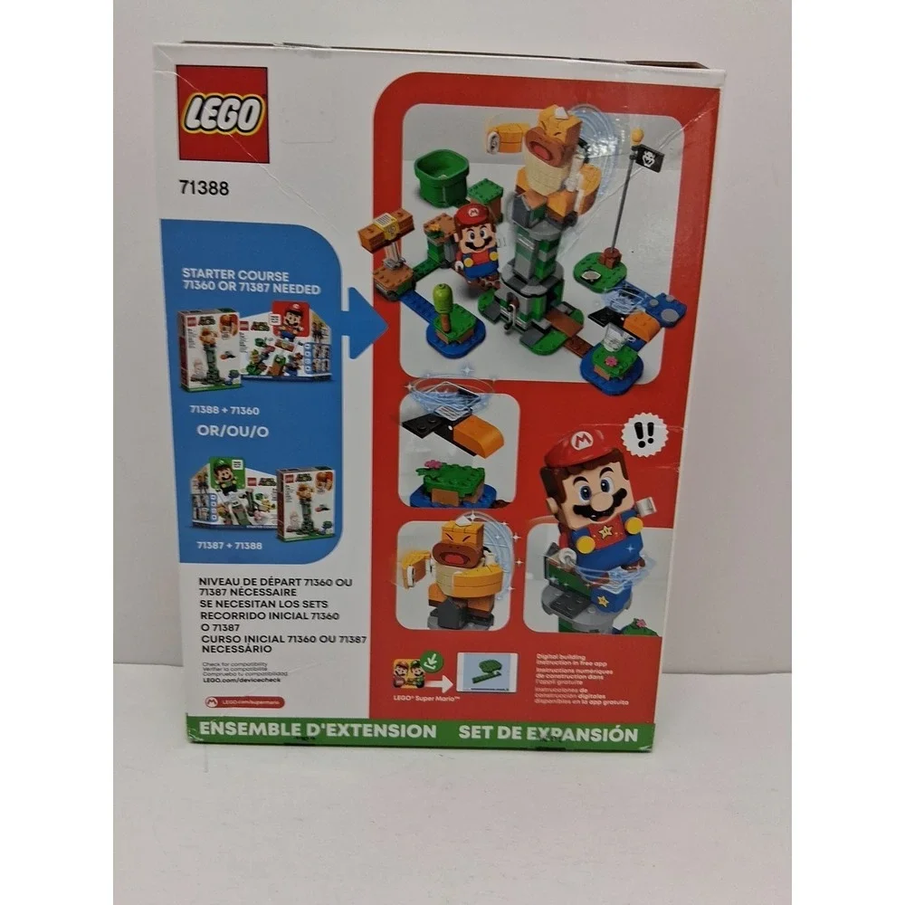 LEGO Super Mario: Boss Sumo Bro Topple Tower Expansion Set (71388)